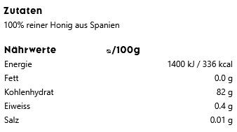 Orangenblüten Honig