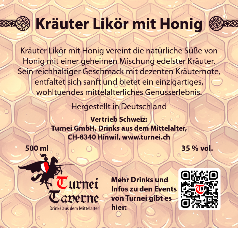 Likör Honey Kräuter